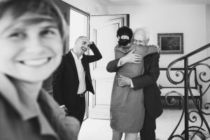 les préparatifs du mariage avec ses proches