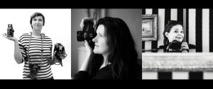 Portrait des trois formatrices : Marine Poron, Annie Gozard, Lea Torrieri