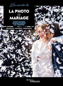 couverture du livre "les secrets de la photo de mariage" aux éditions Eyrolles